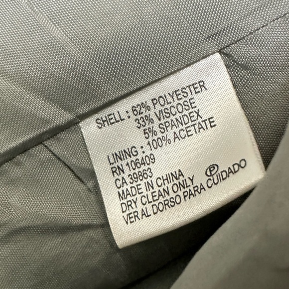 Gianni Bini light gray blazer Sz 8 #174 - Picture 6 of 6